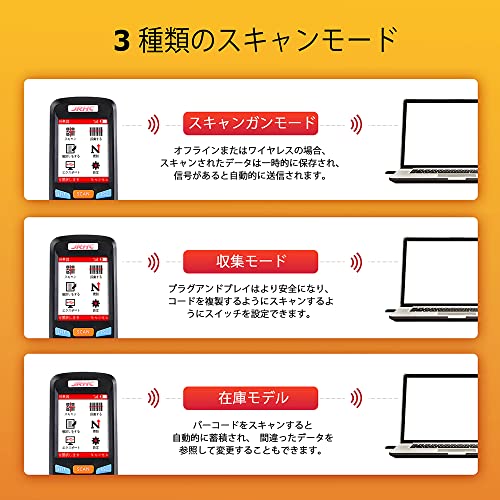JRHC 1D バーコードリーダーコレクター インベントリ カウンター 41XYPY8smHL.jpg